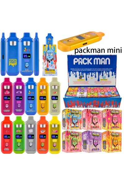 500pcs/lot USA Stock 2g Packman Mini With LED 01