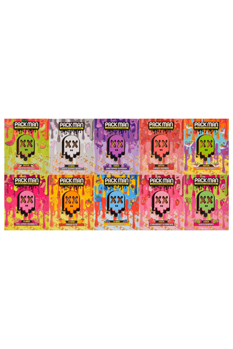 500pcs/lot USA Stock 2g Packman Mini With LED