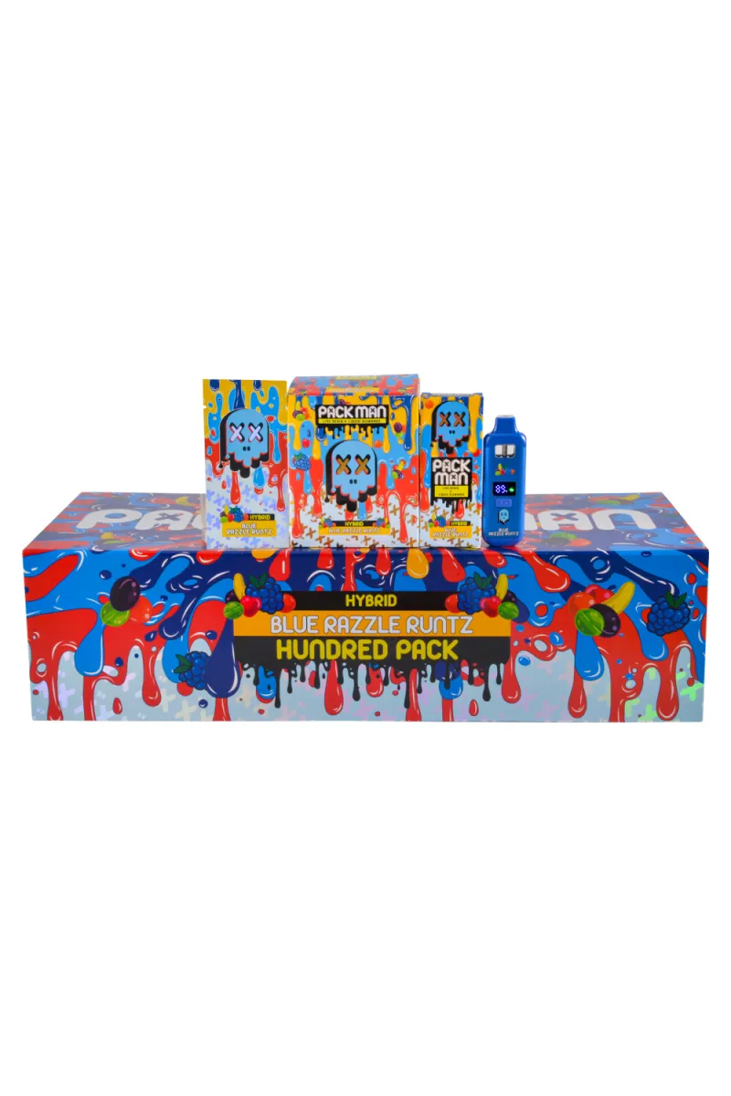 500pcs/lot USA Stock 2g Packman Mini With LED