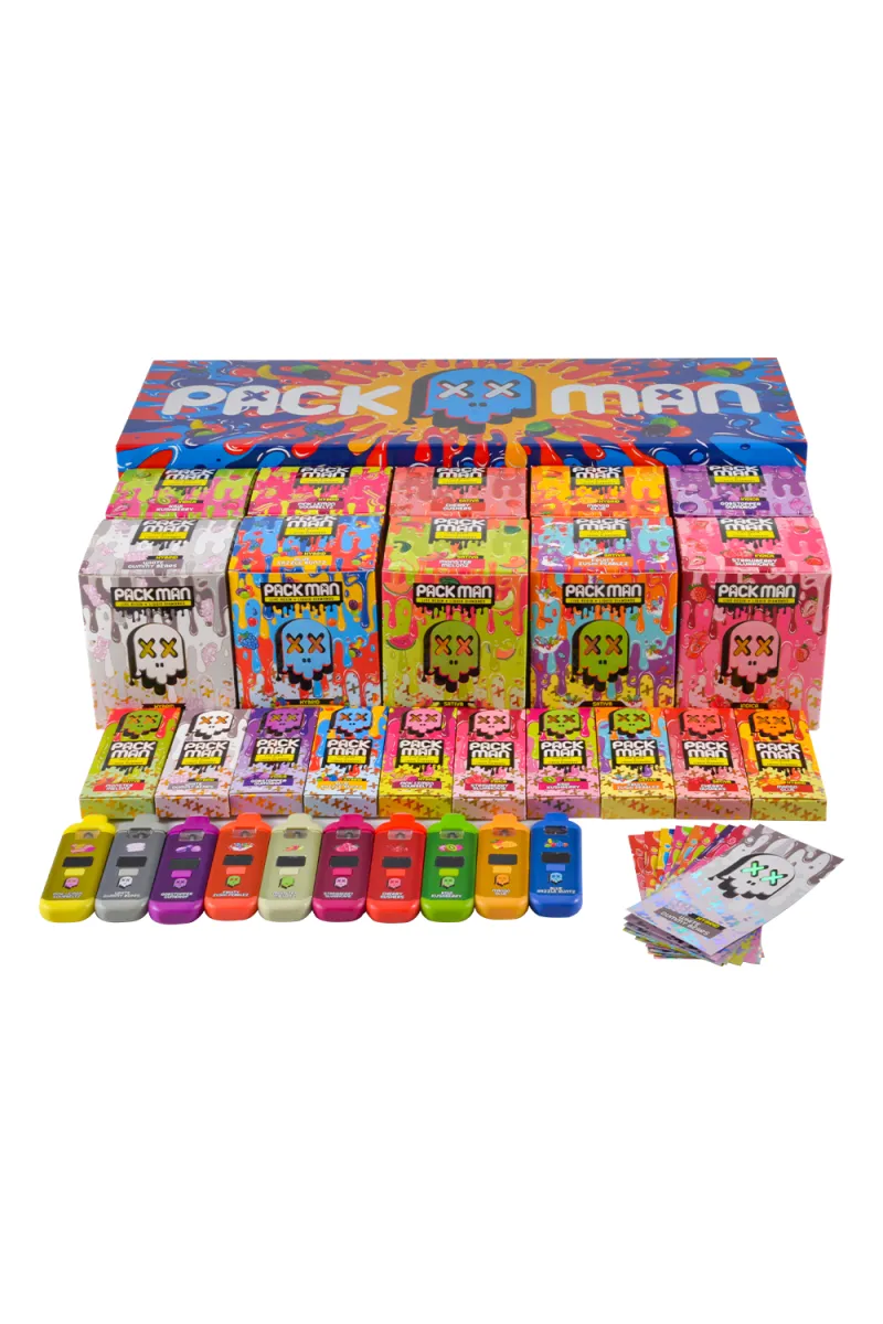 500pcs/lot USA Stock 2g Packman Mini With LED