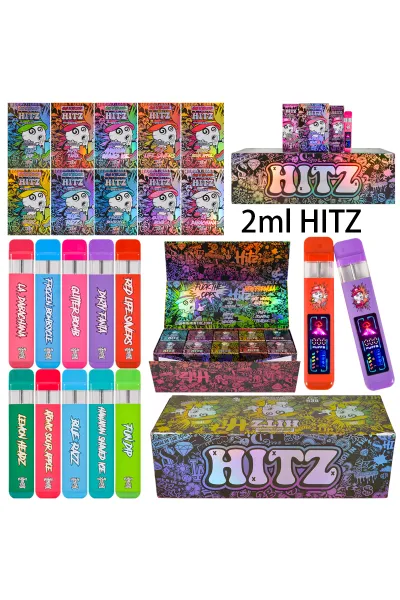 2ml LED HITZ Gen 6 Empty Disposable Vape Pen  01