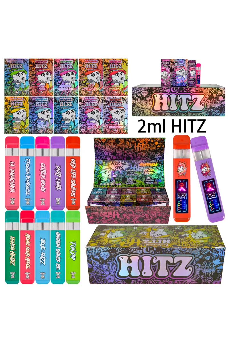 2ml LED HITZ Gen 6 Empty Disposable Vape Pen 