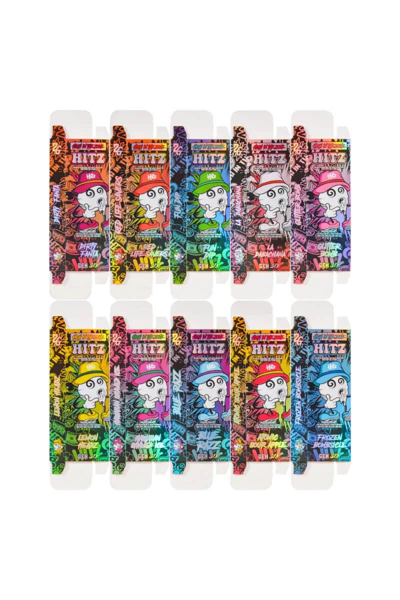 2ml LED HITZ Gen 6 Empty Disposable Vape Pen 