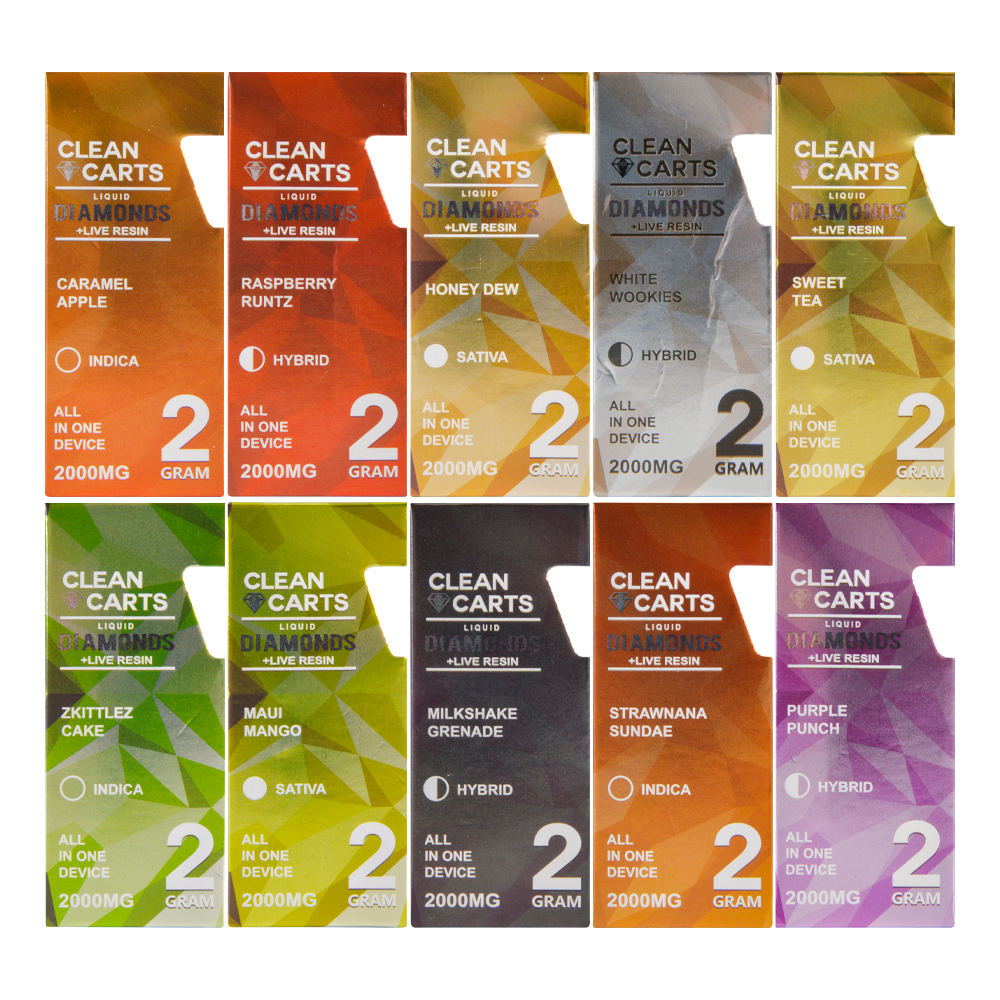 Wholesale Clean Carts Empty Disposable Vape Pens