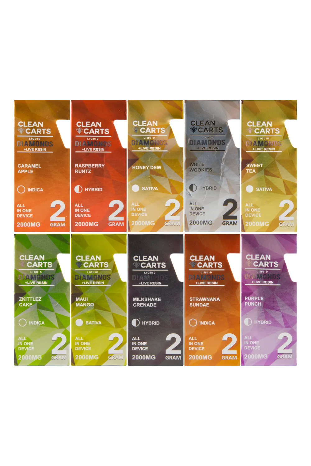 Wholesale Clean Carts Empty Disposable Vape Pens