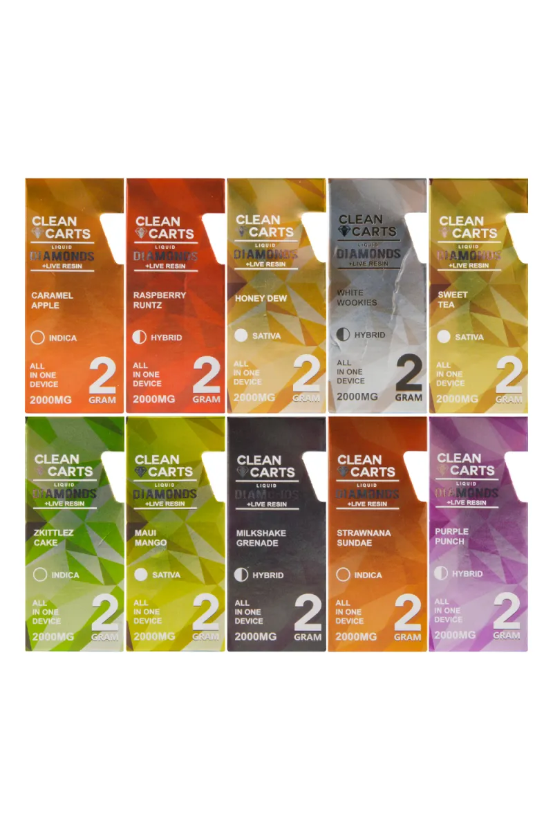 Wholesale Clean Carts Empty Disposable Vape Pens