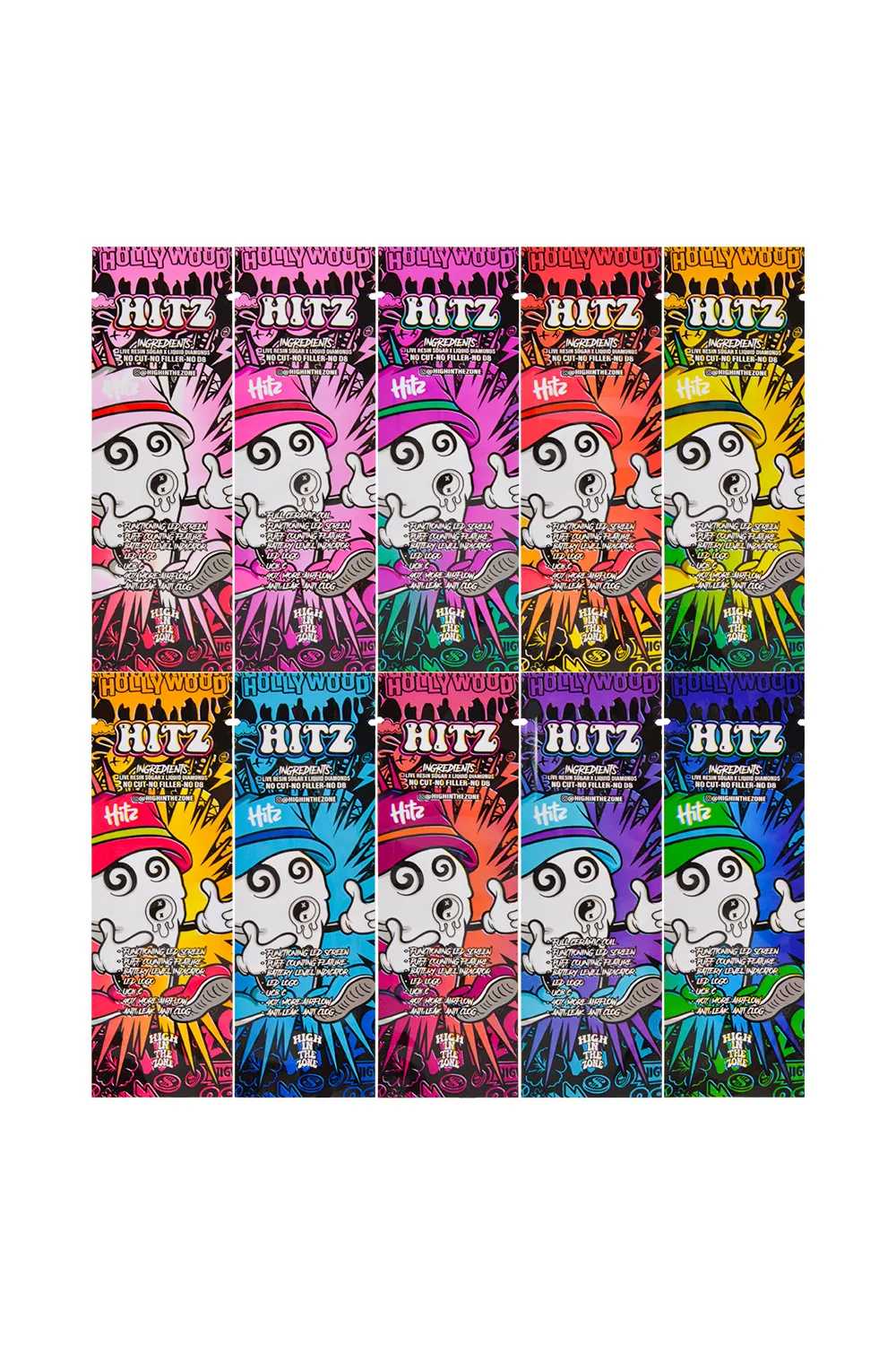 500pcs/lot HITZ Gen 6 With Digital Screen USA Stock