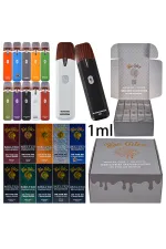 200pcs/lot Germany Big Chief 1g Live Resin Disposables