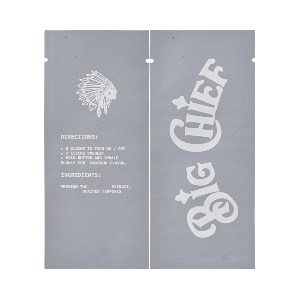 200pcs/lot Germany Big Chief 1g Live Resin Disposables