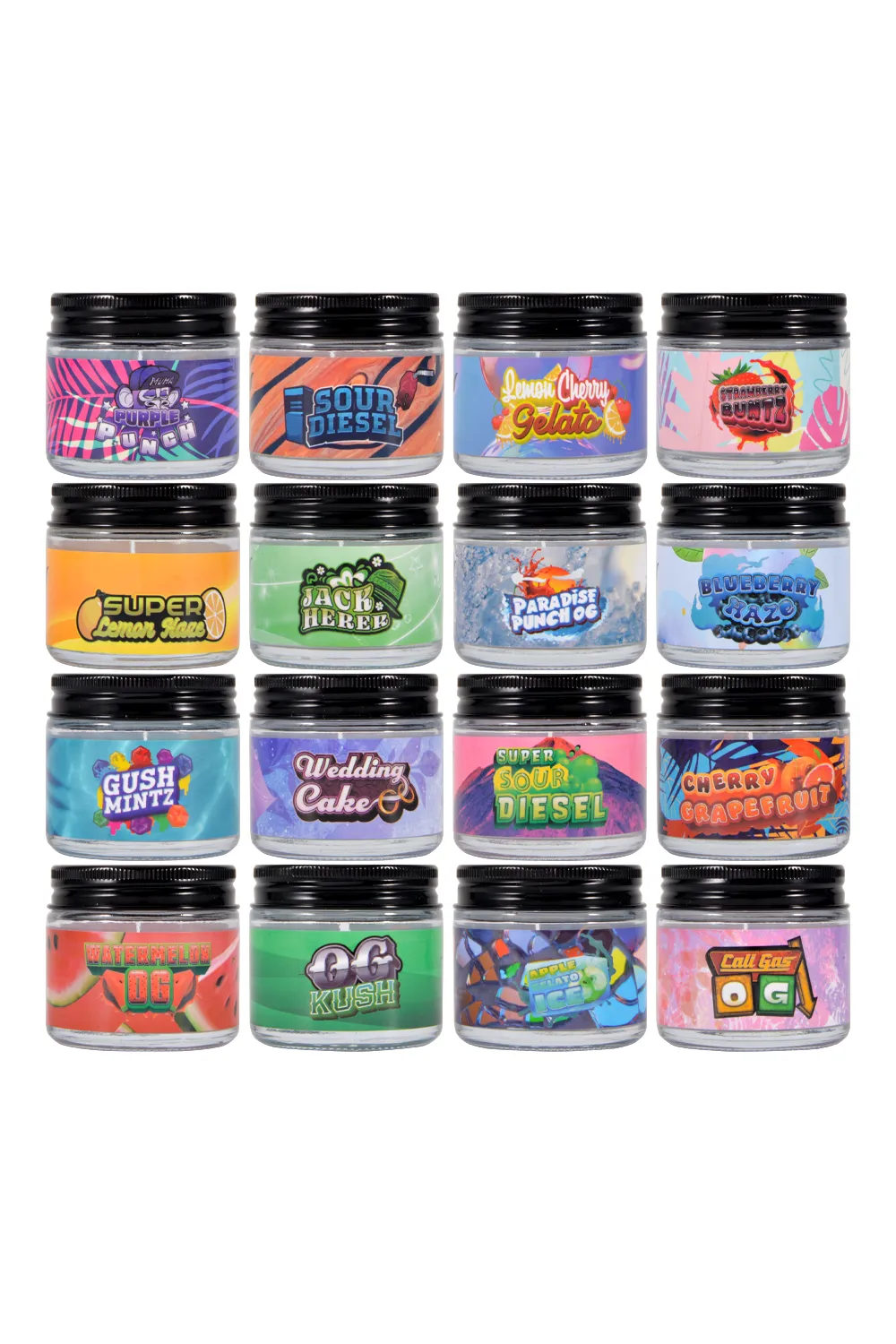 2025 New Muha Meds Wax Jars 96pcs/lot USA warehouse