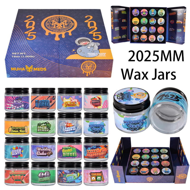 2025 New Muha Meds Wax Jars 96pcs/lot USA warehouse