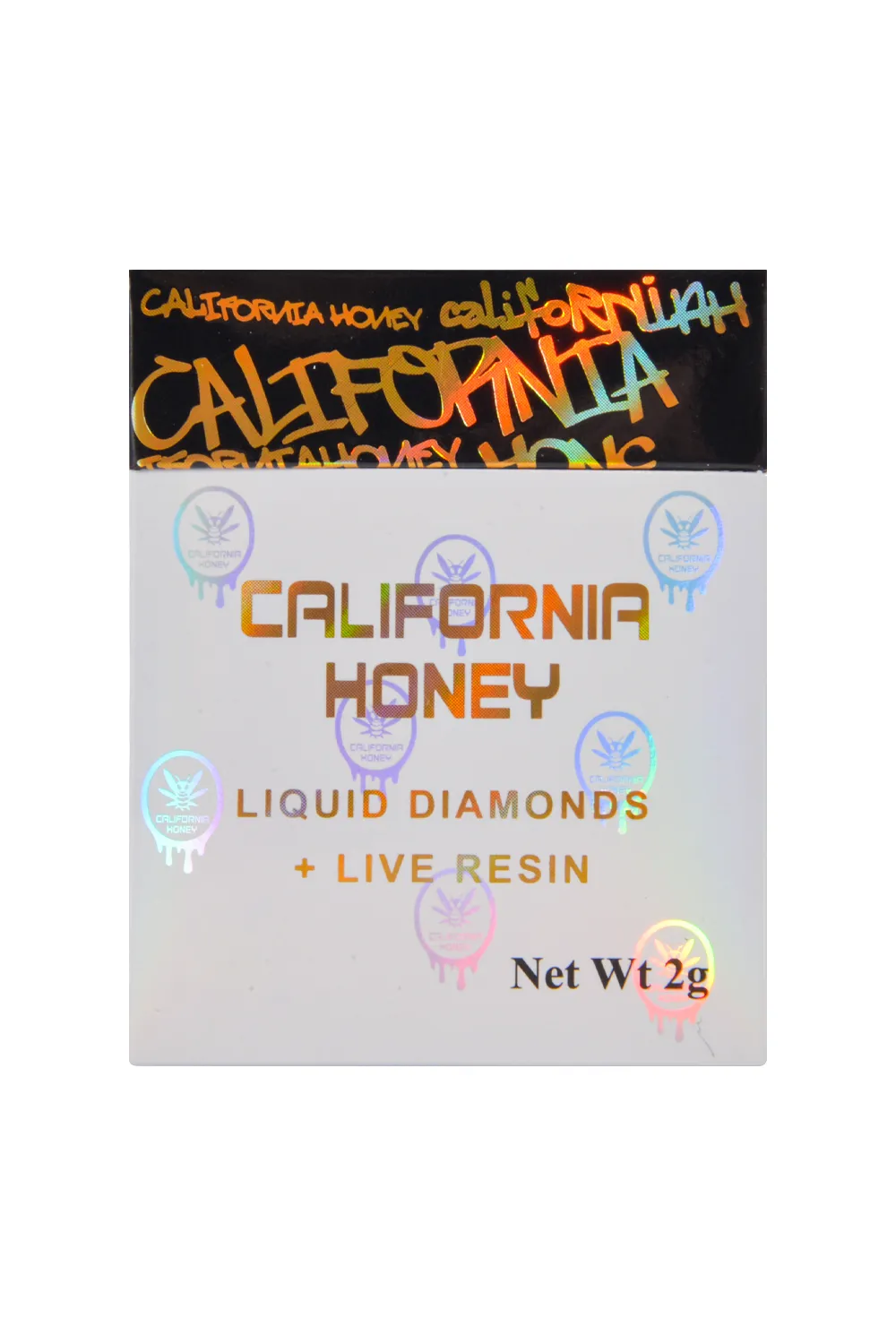 300pcs/lot 2ml California Honey USA Stock 