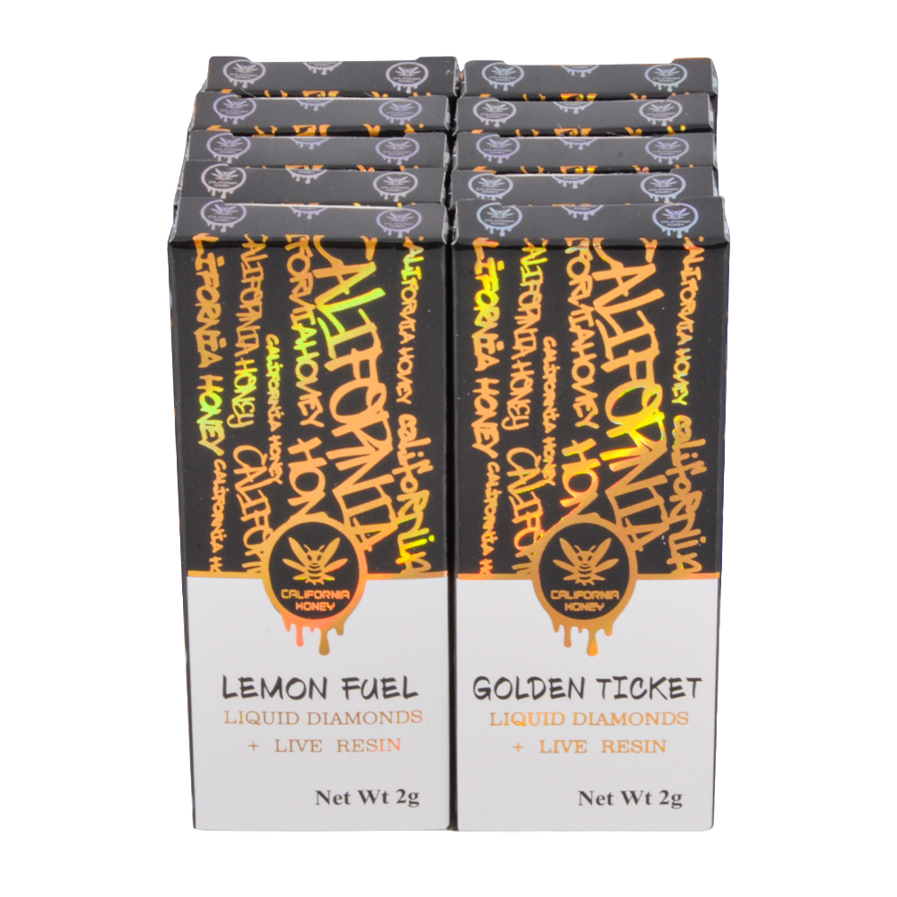 300pcs/lot 2ml California Honey USA Stock 