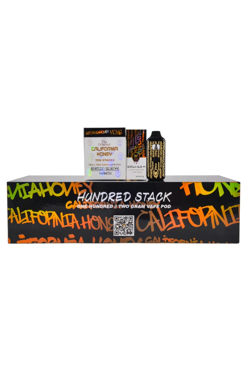 300pcs/lot 2ml California Honey USA Stock 