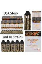 300pcs/lot 2ml California Honey USA Stock 