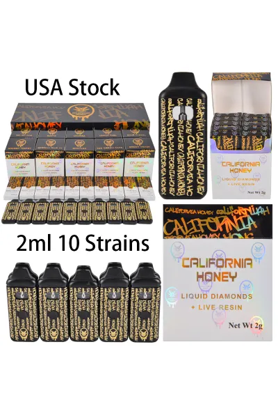 300pcs/lot 2ml California Honey USA Stock  01