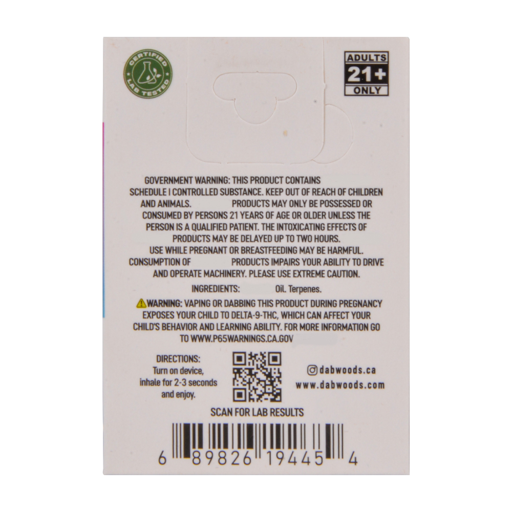 New Products Dabwoods 2ml Empty Disposable