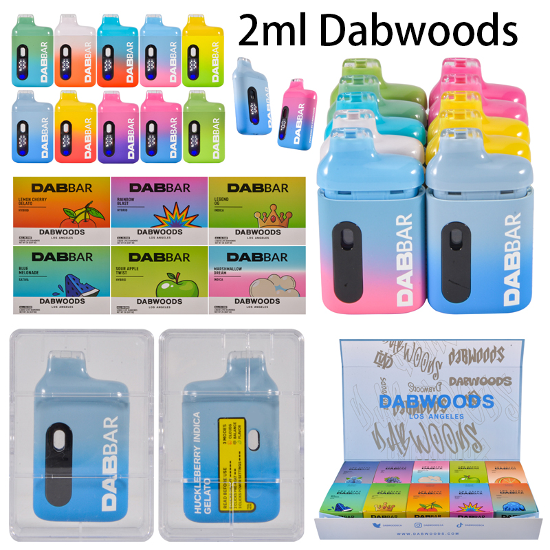 New Products Dabwoods 2ml Empty Disposable