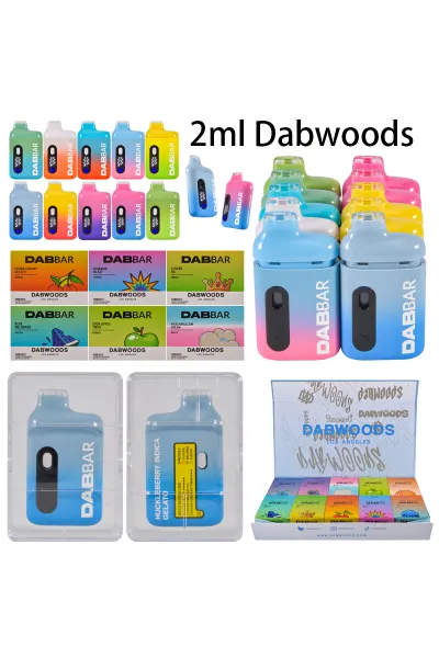 New Products Dabwoods 2ml Empty Disposable 01