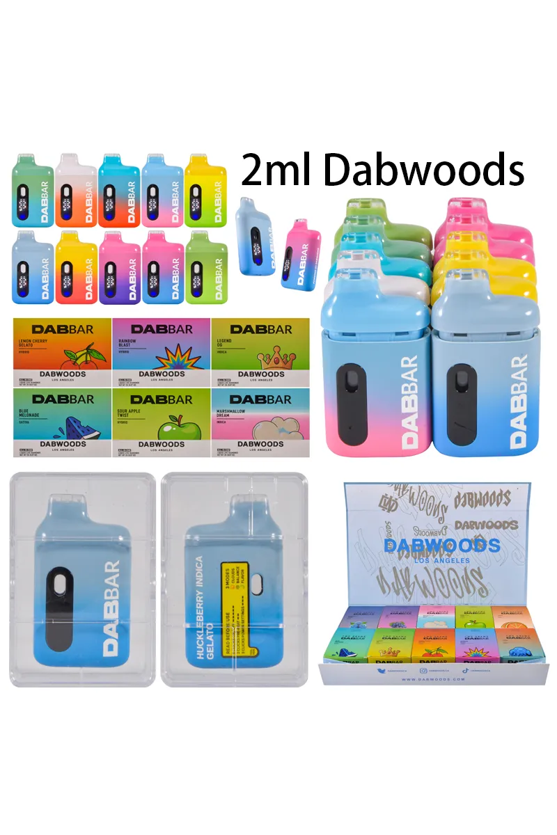 New Products Dabwoods 2ml Empty Disposable