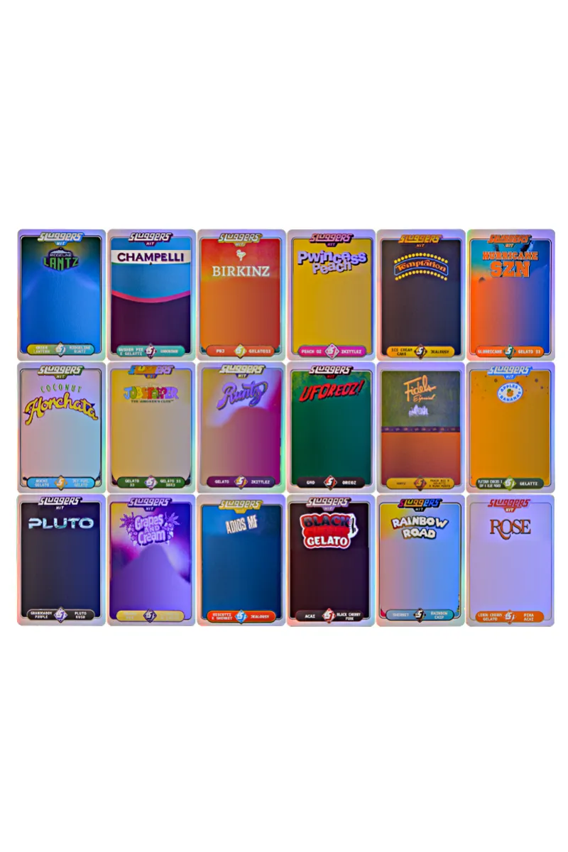 USA Stock 180pcs/lot Sluggers Pre Roll Packaging 