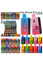 USA 500pcs/lot 2g Gas House x Packwoods V2 With Full Screen