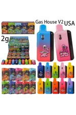 USA 500pcs/lot 2g Gas House x Packwoods V2 With Full Screen