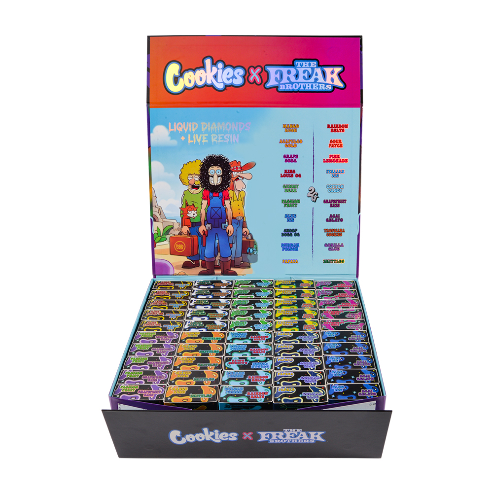 USA 1g +1g Cookies x Freak Brothers V2 Disposable