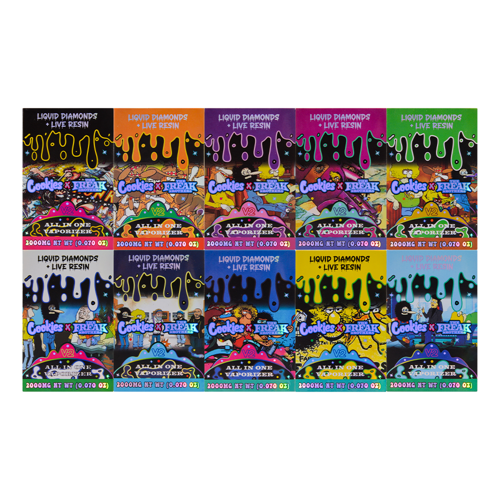 USA 1g +1g Cookies x Freak Brothers V2 Disposable