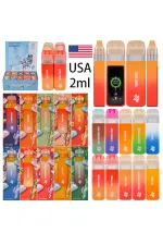 300pcs/lot Favorites Full LED Screen Vape In USA Warehouse