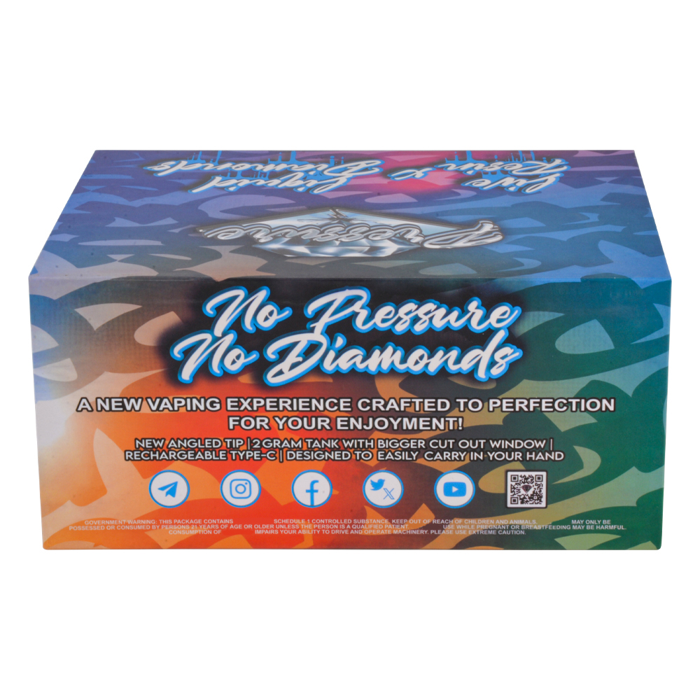 Pressure 2 Gram THC Empty Disposable Vape