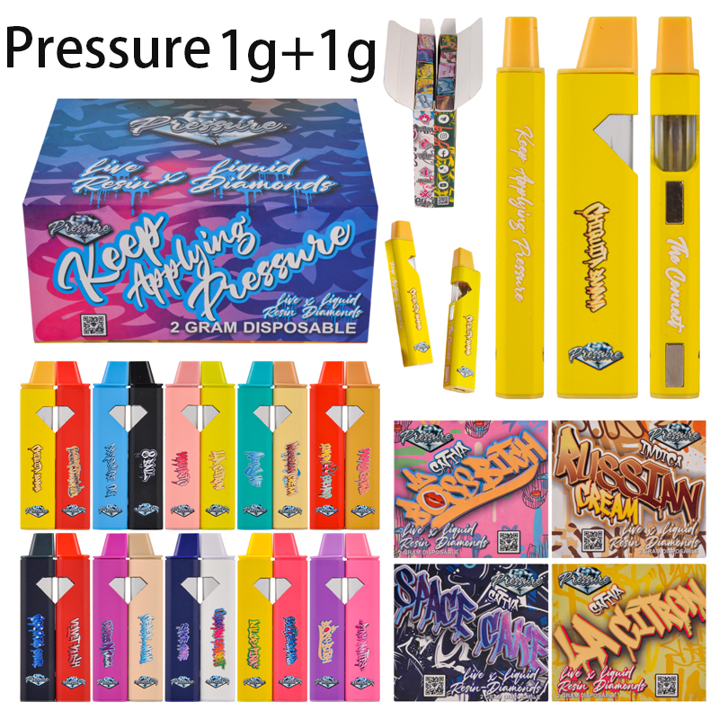 Pressure 2 Gram THC Empty Disposable Vape