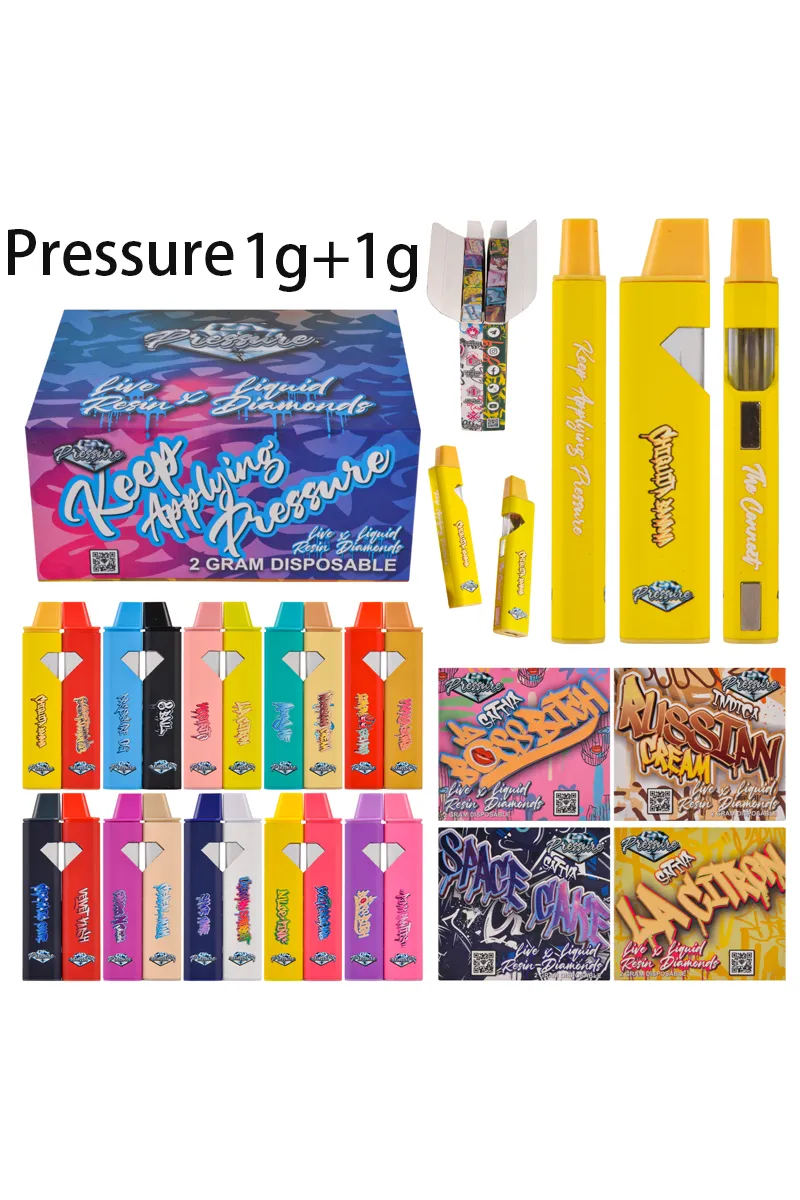 Pressure 2 Gram THC Empty Disposable Vape