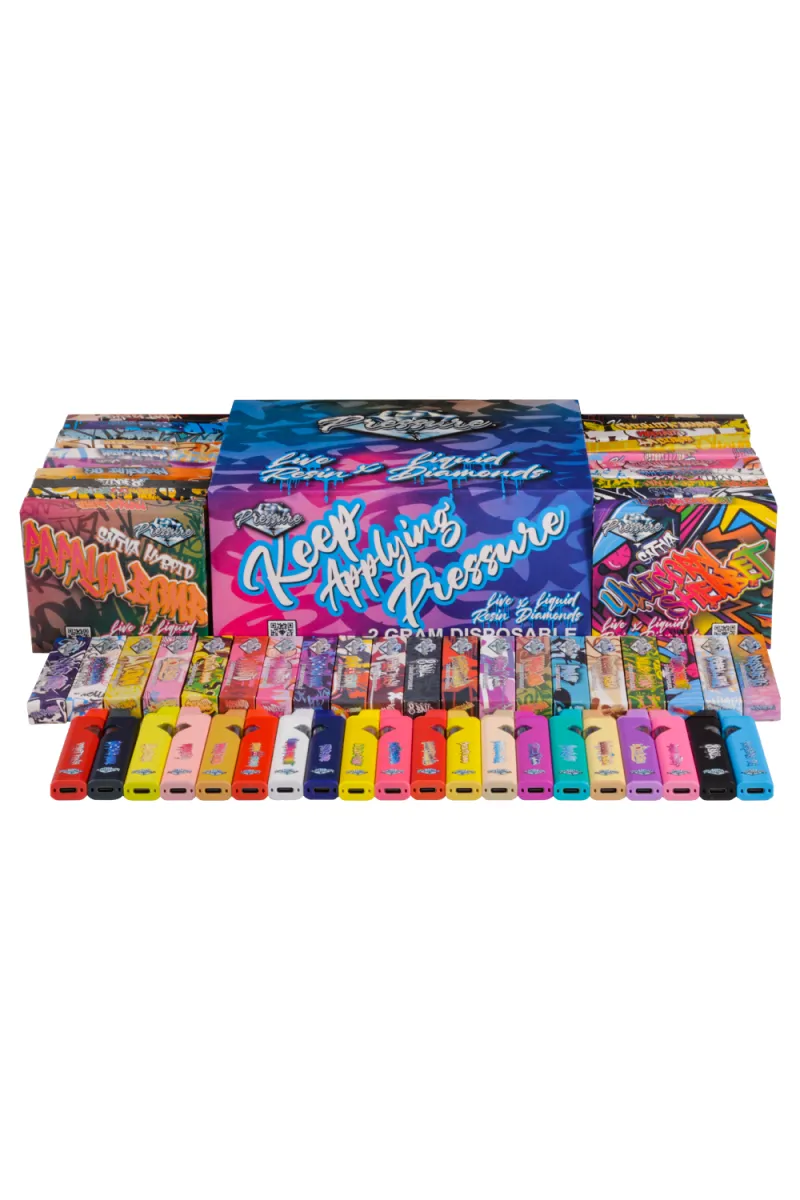 Pressure 2 Gram THC Empty Disposable Vape