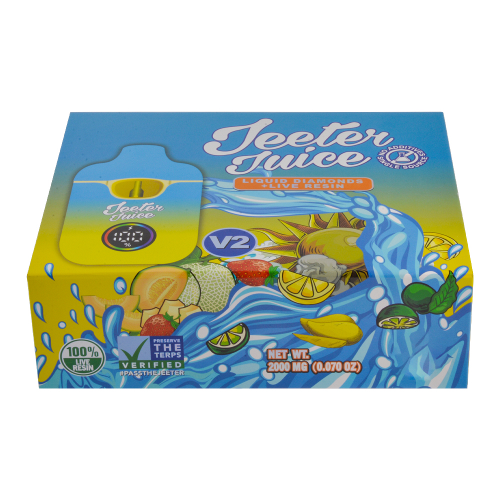 USA Stock 2 Gram Jeeter Juice V2 Live Resin Vapes