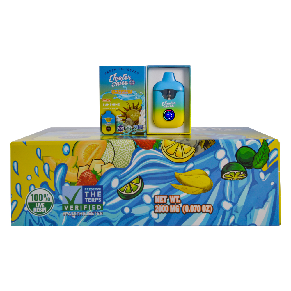 USA Stock 2 Gram Jeeter Juice V2 Live Resin Vapes