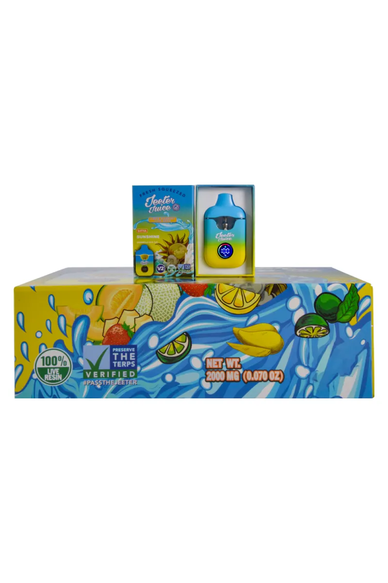 USA Stock 2 Gram Jeeter Juice V2 Live Resin Vapes