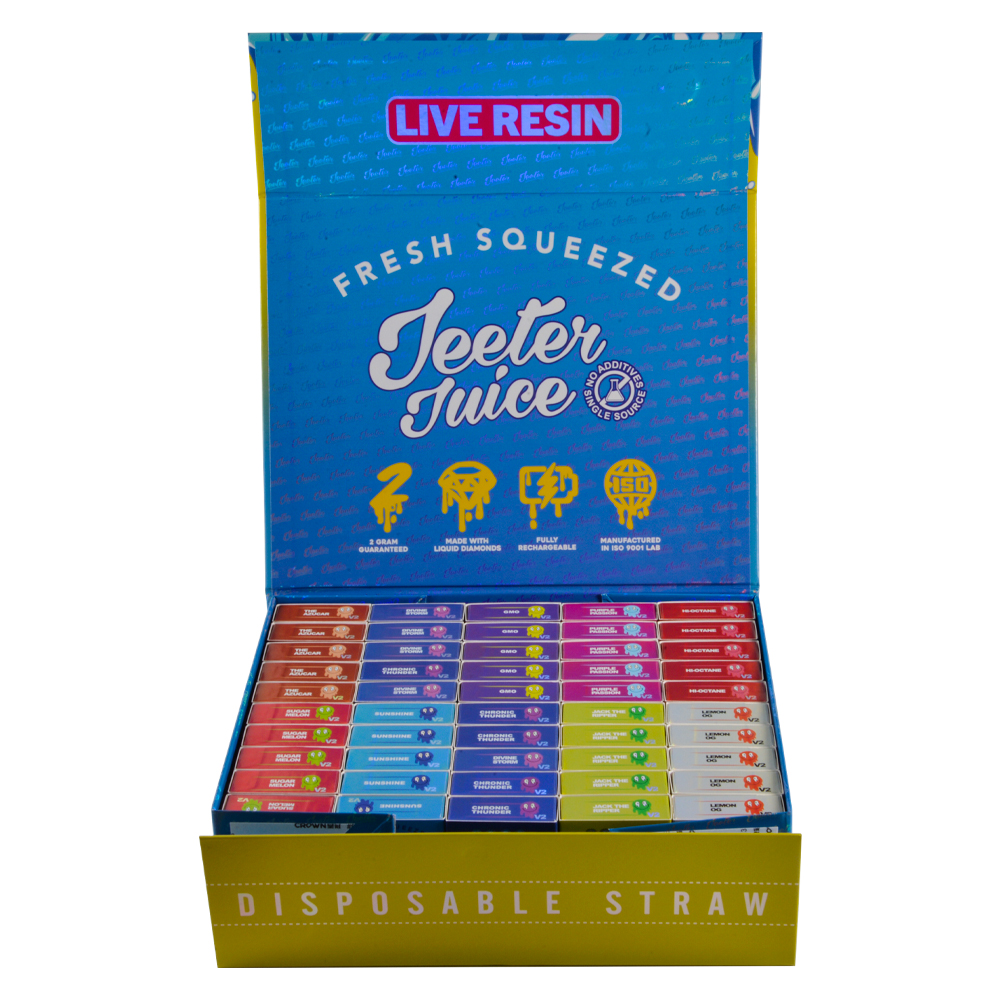 USA Stock 2 Gram Jeeter Juice V2 Live Resin Vapes