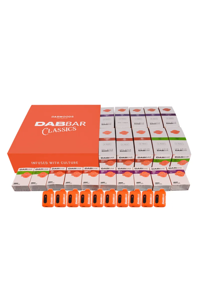 Dabwoods 1ml LED Screen Empty Disposables