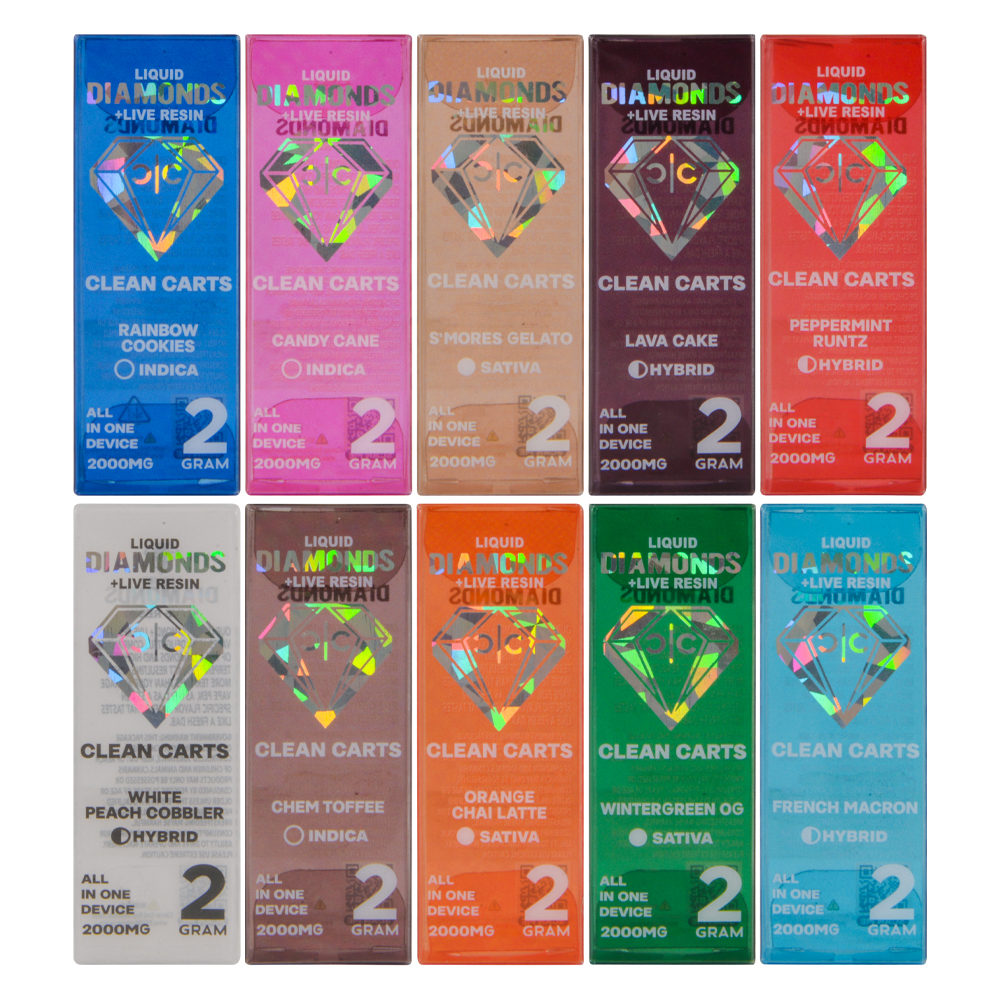 New Clean Carts 2ml Disposable Vape Pens