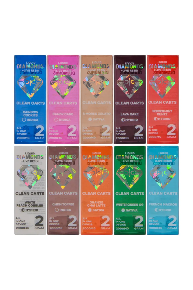 New Clean Carts 2ml Disposable Vape Pens