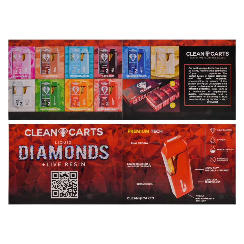 New Clean Carts 2ml Disposable Vape Pens
