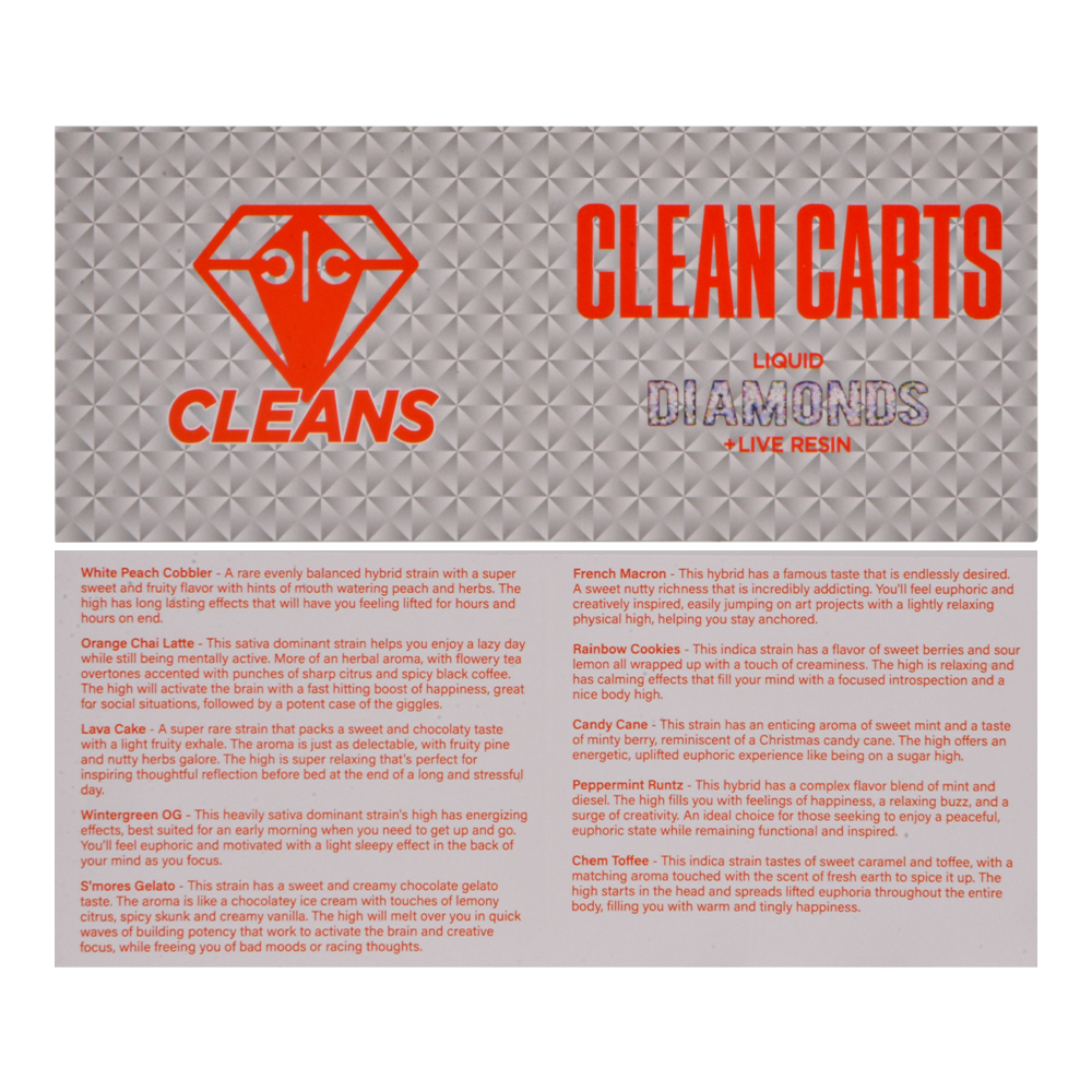New Clean Carts 2ml Disposable Vape Pens