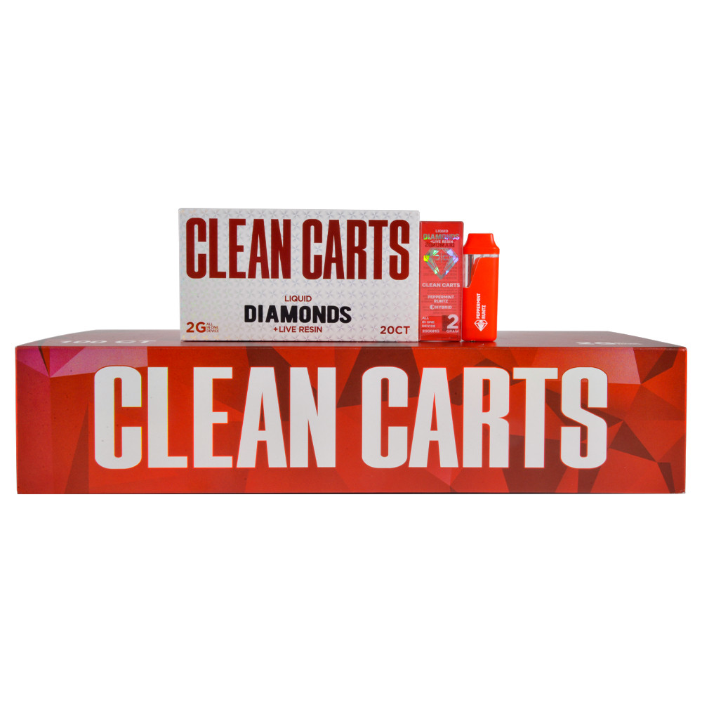 New Clean Carts 2ml Disposable Vape Pens