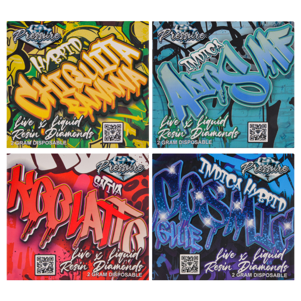 USA Stock Pressure Live Resin 2g Diposables