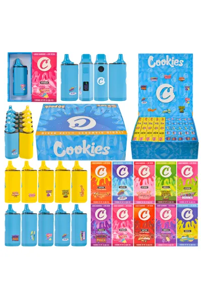 LED Cookies 1ml Empty Disposable Vape Pens 01
