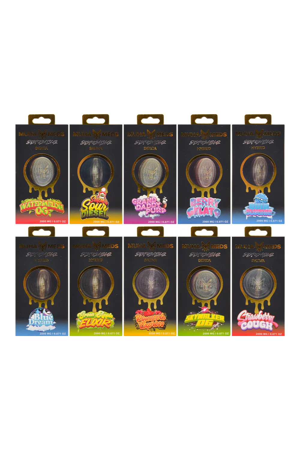 Summer Edition Muha Meds 2g Disposable