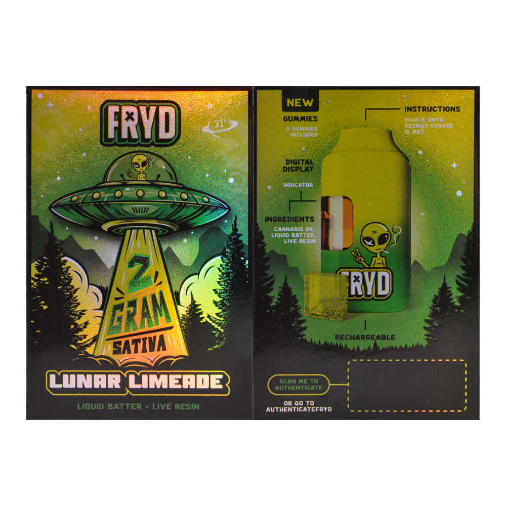 2025 New Fryd 2 Gram Empty Disposable Vape Pens