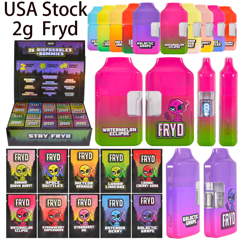 200pcs/lot Fryd 2g Live Resin Disposables USA Warehouse