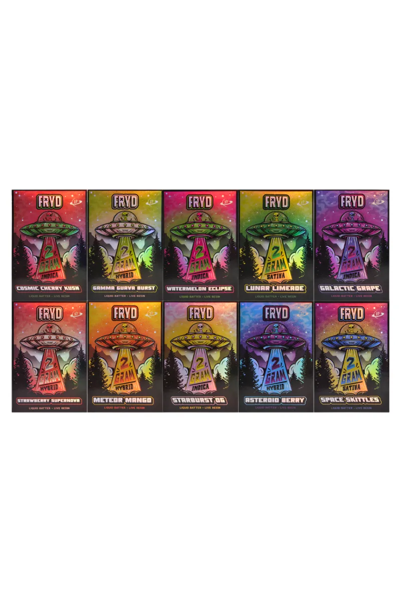 200pcs/lot Fryd 2g Live Resin Disposables USA Warehouse